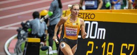 Elisa Lechleitner (LAZ Ludwigsburg) freut sich auf ihren nächsten Staffeleinsatz am Samstag. 