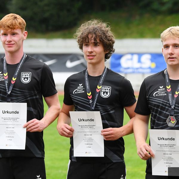  Benjamin Lukas Bosch, Maximilian Schmidt,  Hannes Klecker (MJU18 SSV Ulm 1846)