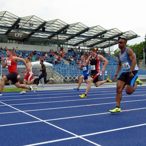 Das Frankenstadion in Heilbronn ist einmal mehr Schauplatz einer hochkarätigen Leichtathletik-Meisterschaft