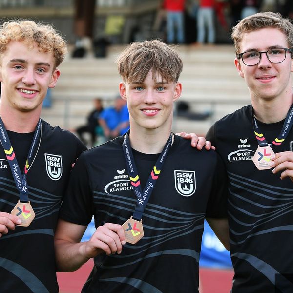 Julius Gräve, Hendrick Papica, Felix Schmidt (MJU20 SSV Ulm 1846)