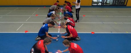 Gute Laune beim WLV-Talentsportfest