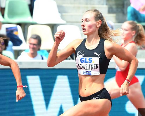 Elisa Lechleitner (LAZ Ludwigsburg) bei der DM 2025 in Dresden 