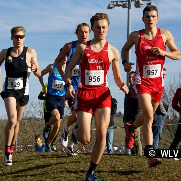 Baden-Württembergische Crosslauf-Meisterschaften am 15. Februar 2020 in Weinstadt